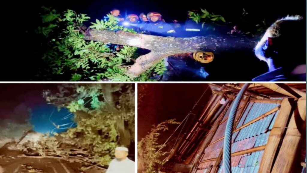 কালবৈশাখী ঝড়ে শ্রীমঙ্গলে বৈদ্যুতিক লাইনের ব্যাপক ক্ষয়ক্ষতি,নিরলসভাবে কাজ করছে বিদ্যুৎ বিভাগের কর্মীরা