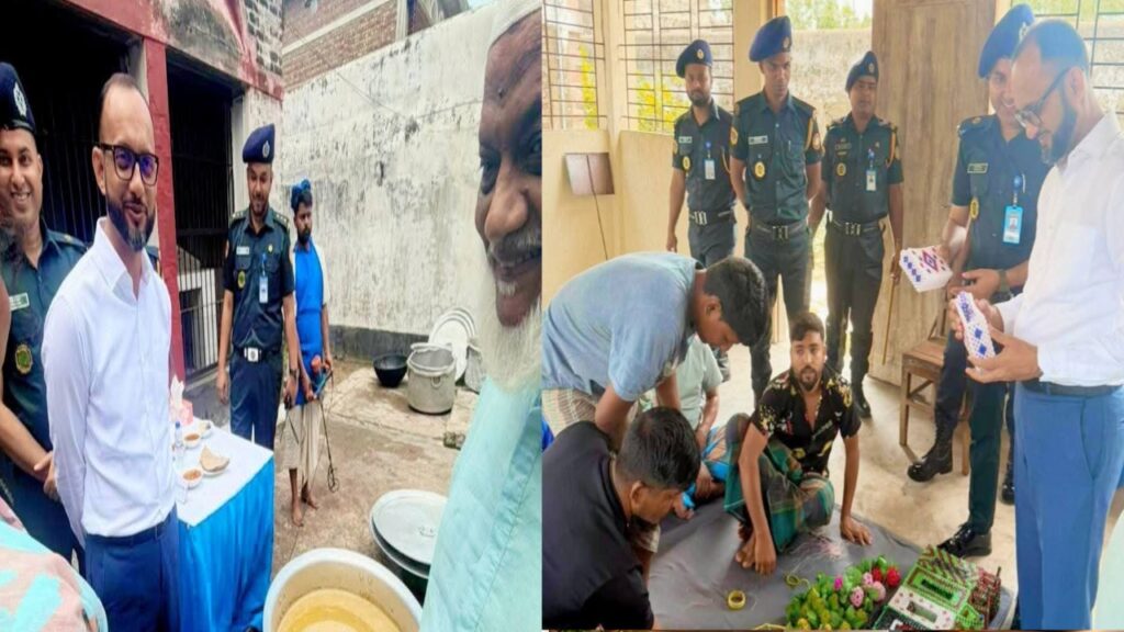 মৌলভীবাজার জেলা কারাগার পরিদর্শনে জেলা ম্যাজিস্ট্রেট তৌহিদুজ্জামান পাভেল