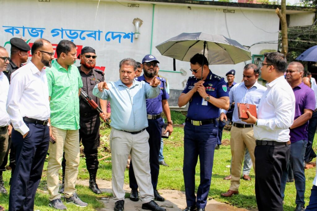 শ্রীমঙ্গলে প্রধানমন্ত্রীর আগমন ঘিরে প্রস্তুতি পরিদর্শন