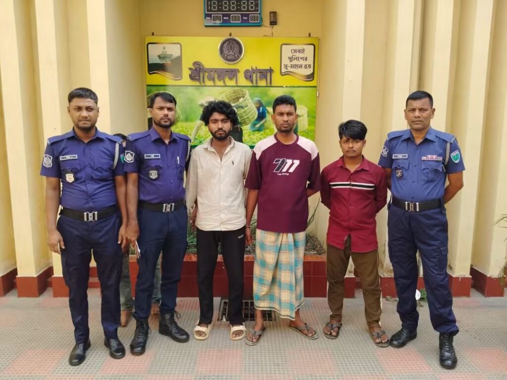 শ্রীমঙ্গলে ১৪ বছরের গৃহপরিচারিকাকে অপহরণের পর ধর্ষণের অভিযোগ,গ্রেপ্তার ৩